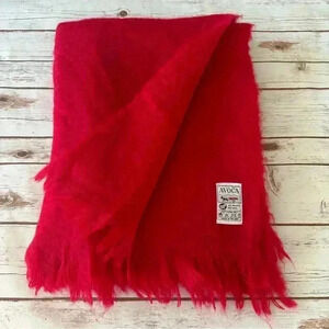 New Avoca Mohair + Wool Throw Made In England